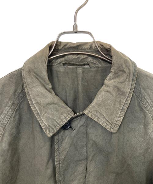 nestrobe confect（ネストローブ コンフェクト）nestrobe confect (ネストローブ コンフェクト) スーピマコットンステンカラーコート カーキ サイズ:3の古着・服飾アイテム