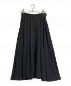 Y'sワイズ）の古着「タックスカート」｜ブラック