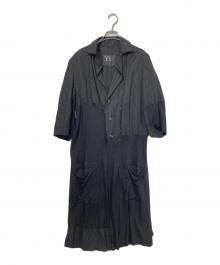 Y's（ワイズ）の古着「切替コート」｜ブラック