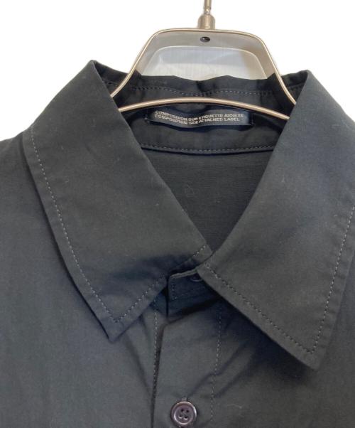 yohji yamamoto+noir（ヨウジヤマモトプリュスノアール）yohji yamamoto+Noir (ヨウジヤマモトプリュスノアール) シャツワンピース ブラック サイズ:Mの古着・服飾アイテム