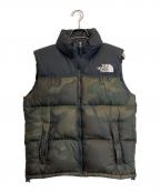 THE NORTH FACEザ ノース フェイス）の古着「ヌプシベスト」｜オリーブ