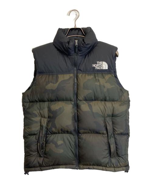 THE NORTH FACE（ザ ノース フェイス）THE NORTH FACE (ザ ノース フェイス) ヌプシベスト オリーブ サイズ:Lの古着・服飾アイテム
