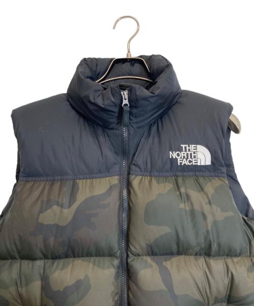 THE NORTH FACE（ザ ノース フェイス）THE NORTH FACE (ザ ノース フェイス) ヌプシベスト オリーブ サイズ:Lの古着・服飾アイテム