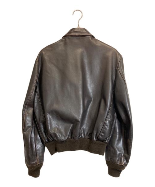 Schott（ショット）Schott (ショット) A-2レザージャケット ブラック サイズ:40の古着・服飾アイテム