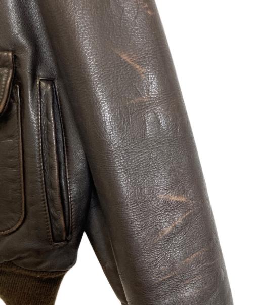 Schott（ショット）Schott (ショット) A-2レザージャケット ブラック サイズ:40の古着・服飾アイテム