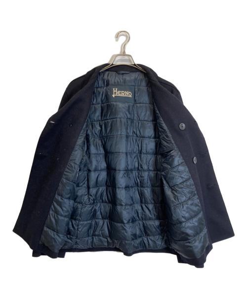 HERNO（ヘルノ）HERNO (ヘルノ) Pコート ネイビー サイズ:52の古着・服飾アイテム