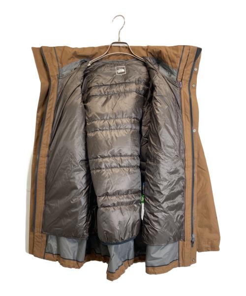 THE NORTH FACE（ザ ノース フェイス）THE NORTH FACE (ザ ノース フェイス) GTX PUFF MAGNE TRICLIMATE JACKET ブラウン サイズ:Lの古着・服飾アイテム