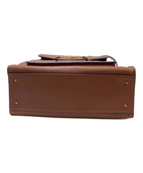 LAUREN RALPH LAUREN（ローレンラルフローレン）LAUREN RALPH LAUREN (ローレンラルフローレン) 2WAYバッグ ブラウンの古着・服飾アイテム