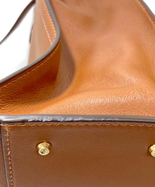 LAUREN RALPH LAUREN（ローレンラルフローレン）LAUREN RALPH LAUREN (ローレンラルフローレン) 2WAYバッグ ブラウンの古着・服飾アイテム