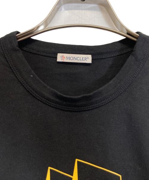 MONCLER（モンクレール）MONCLER (モンクレール) Tシャツ ブラック サイズ:記載なしの古着・服飾アイテム
