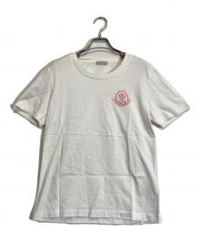 MONCLER（モンクレール）の古着「Tシャツ」｜ホワイト