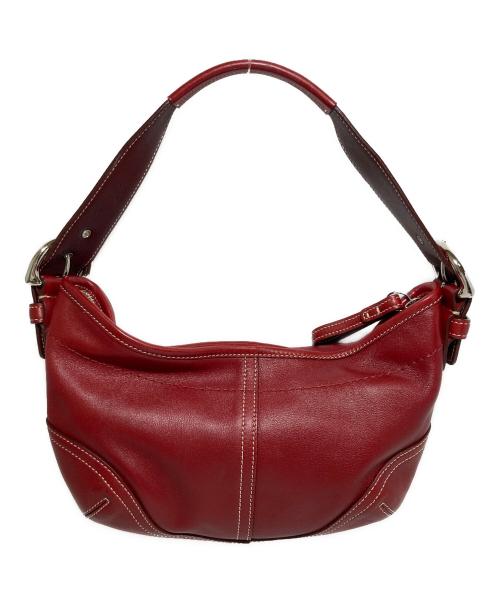 COACH（コーチ）COACH (コーチ) ワンショルダーバッグ レッドの古着・服飾アイテム