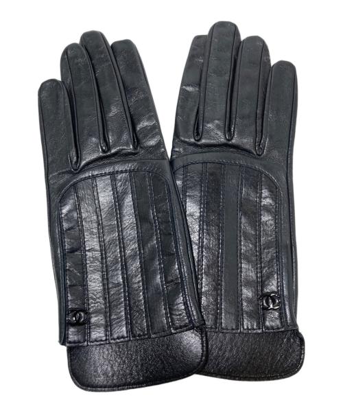 CHANEL（シャネル）CHANEL (シャネル) 手袋 ブラックの古着・服飾アイテム