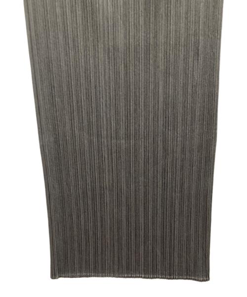PLEATS PLEASE（プリーツプリーズ）PLEATS PLEASE (プリーツプリーズ) プリーツスカート グレー サイズ:Lの古着・服飾アイテム