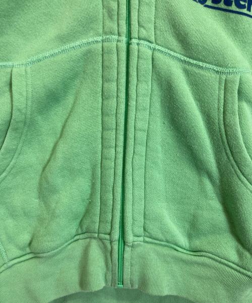 Hysteric Glamour（ヒステリックグラマー）Hysteric Glamour (ヒステリックグラマー) ジップパーカー グリーン サイズ:FREEの古着・服飾アイテム