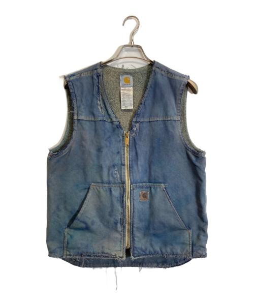 CarHartt（カーハート）CarHartt (カーハート) ダックベスト インディゴ サイズ:Ｍの古着・服飾アイテム