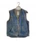 CarHartt（カーハート）の古着「ダックベスト」｜インディゴ