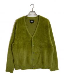 stussy（ステューシー）の古着「モヘアカーディガン」｜グリーン