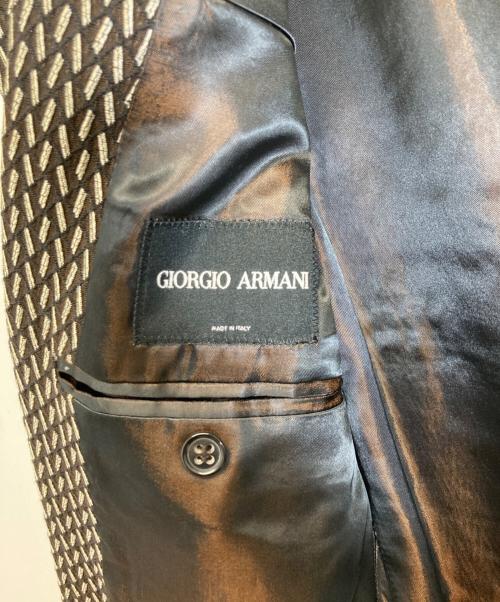 GIORGIO ARMANI（ジョルジョアルマーニ）GIORGIO ARMANI (ジョルジョアルマーニ) ジャケット ブラック サイズ:XXLの古着・服飾アイテム