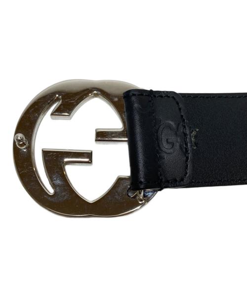GUCCI（グッチ）GUCCI (グッチ) ベルト ブラックの古着・服飾アイテム