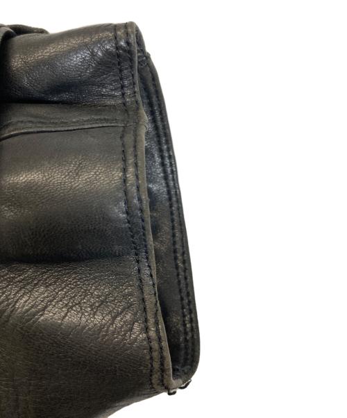 pelle pelle marcbuchanan（ペレ ペレ マーク ブキャナン）pelle pelle marcbuchanan (ペレ ペレ マーク ブキャナン) レザージャケット ブラック サイズ:38の古着・服飾アイテム