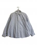 WIND AND SEAウィンダンシー）の古着「ストライプシャツ」｜ブルー