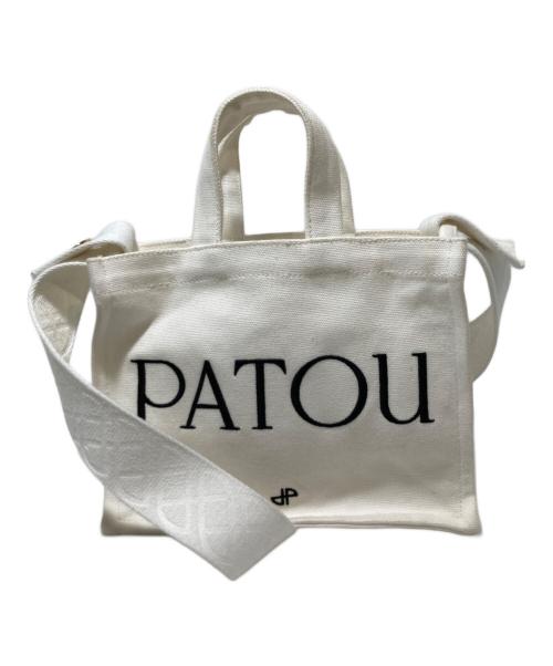 patou（パトゥ）Patou (パトゥ) ショルダーバッグ ホワイトの古着・服飾アイテム