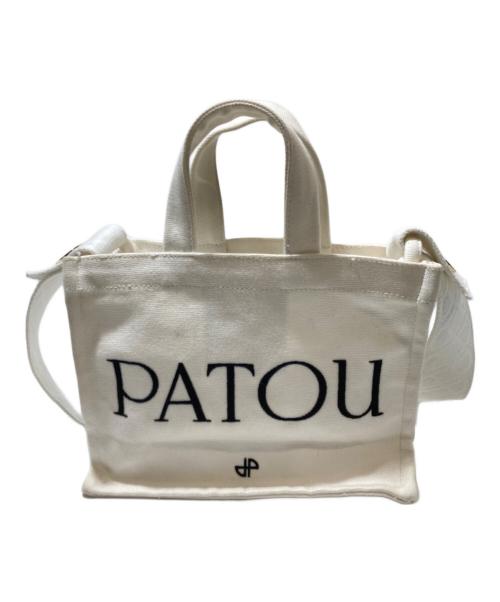 patou（パトゥ）Patou (パトゥ) ショルダーバッグ ホワイトの古着・服飾アイテム