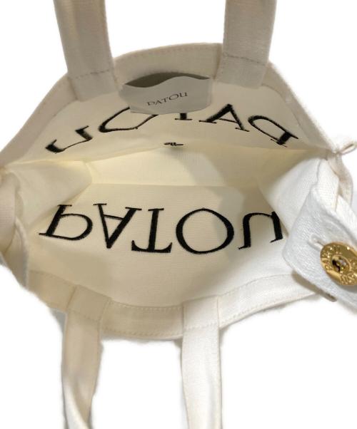 patou（パトゥ）Patou (パトゥ) ショルダーバッグ ホワイトの古着・服飾アイテム