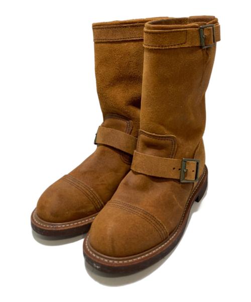 RED WING（レッドウィング）RED WING (レッドウィング) エンジニアブーツ ベージュ サイズ:US7.5の古着・服飾アイテム