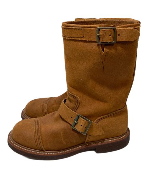 RED WING（レッドウィング）RED WING (レッドウィング) エンジニアブーツ ベージュ サイズ:US7.5の古着・服飾アイテム