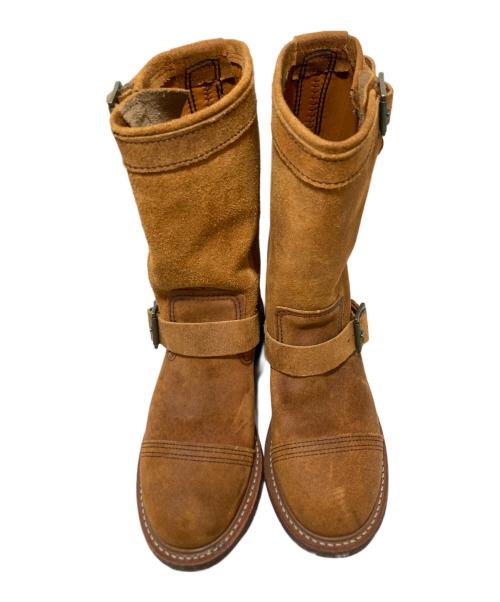 RED WING（レッドウィング）RED WING (レッドウィング) エンジニアブーツ ベージュ サイズ:US7.5の古着・服飾アイテム