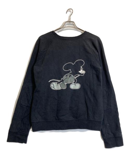 NUMBER (N)INE（ナンバーナイン）NUMBER (N)INE (ナンバーナイン) DISNEY (ディズニー) ミッキーマウス スウェット ブラック サイズ:-の古着・服飾アイテム