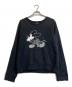NUMBER (N)INE（ナンバーナイン）の古着「ミッキーマウス スウェット」｜ブラック