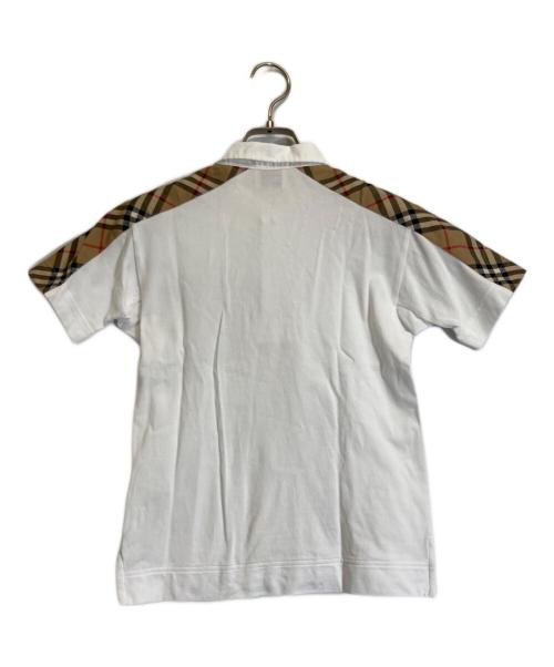 BURBERRY LONDON（バーバリーロンドン）BURBERRY LONDON (バーバリーロンドン) ポロシャツ ホワイト サイズ:140の古着・服飾アイテム