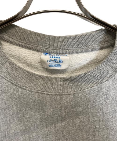Champion（チャンピオン）Champion (チャンピオン) 目ありリバースウィーブスウェット ライトグレー サイズ:L（JPN2XL）の古着・服飾アイテム