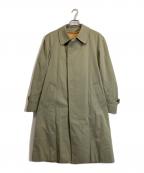 Aquascutumアクアスキュータム）の古着「ライナー付きステンカラーコート」｜ベージュ