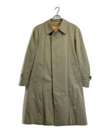 Aquascutum（アクアスキュータム）の古着「ライナー付きステンカラーコート」｜ベージュ