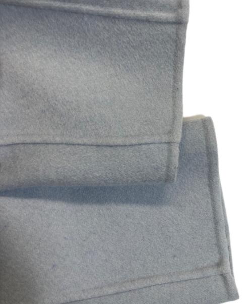BALLSEY（ボールジィ）BALLSEY (ボールジィ) プレミアムウールリバー フーデッドショートコート ブルー サイズ:34の古着・服飾アイテム