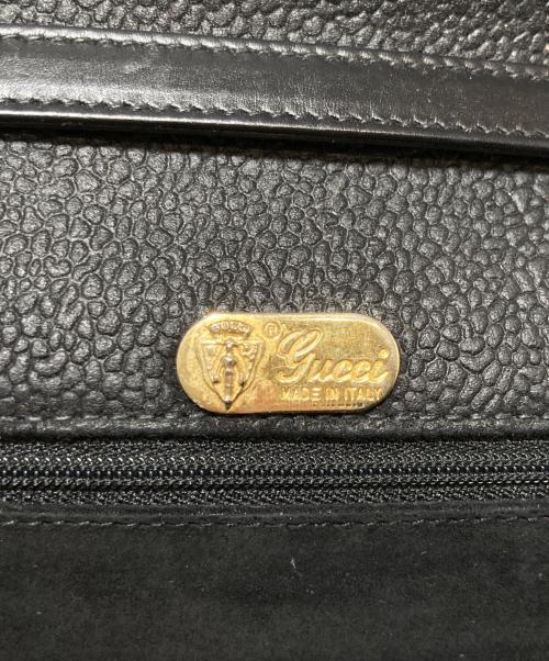GUCCI（グッチ）GUCCI (グッチ) ショルダーバッグ ブラックの古着・服飾アイテム