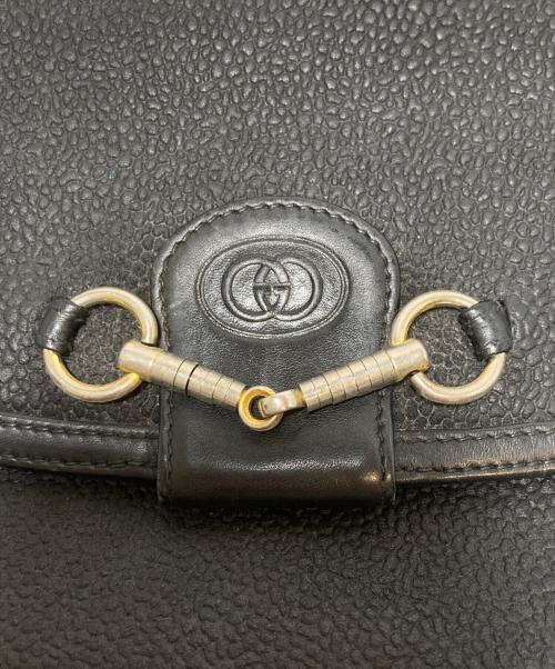 GUCCI（グッチ）GUCCI (グッチ) ショルダーバッグ ブラックの古着・服飾アイテム