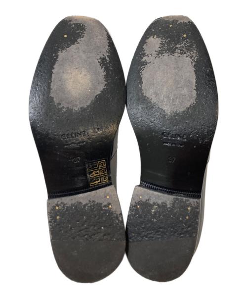 CELINE（セリーヌ）CELINE (セリーヌ) マラケ トリオンフ ローファー ブラック サイズ:37の古着・服飾アイテム