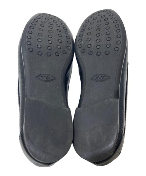 TOD'S（トッズ）TOD'S (トッズ) タイムレスローファー ブラック サイズ:３６．5の古着・服飾アイテム