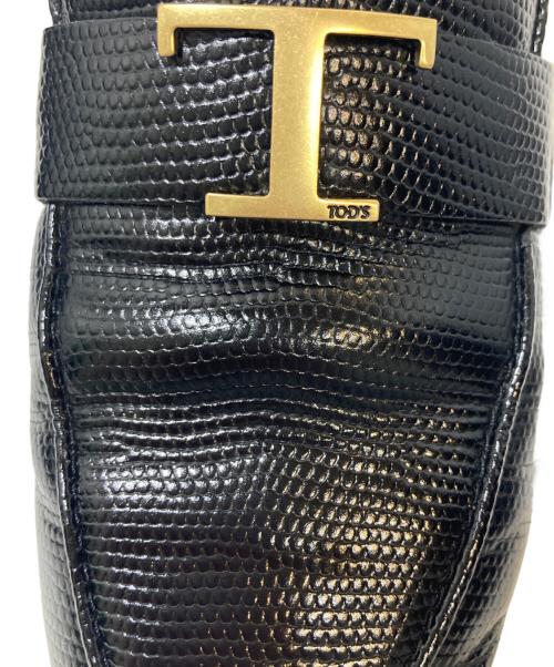 TOD'S（トッズ）TOD'S (トッズ) タイムレスローファー ブラック サイズ:３６．5の古着・服飾アイテム