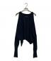DIESEL (ディーゼル) ショルダーリングニット ブラック サイズ:S：6000円