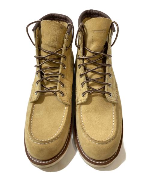 RED WING（レッドウィング）RED WING (レッドウィング) CLASSIC MOC ベージュ サイズ:UK7.5の古着・服飾アイテム