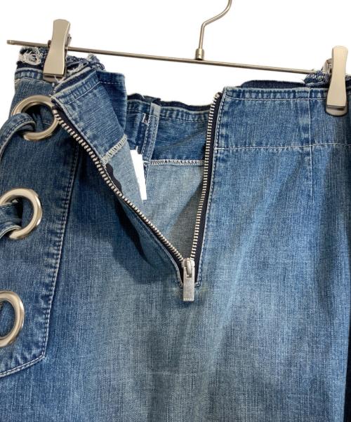 sacai（サカイ）sacai (サカイ) デニムデザインスカート インディゴ サイズ:1の古着・服飾アイテム