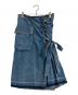 sacai（サカイ）の古着「デニムデザインスカート」｜インディゴ