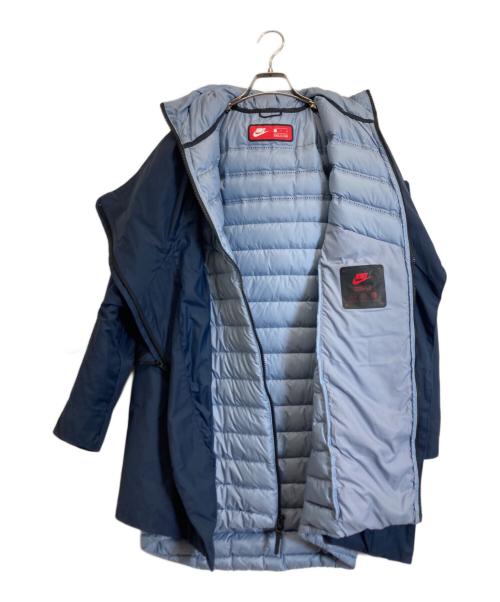 NIKE（ナイキ）NIKE (ナイキ) ダウンコート ブルー サイズ:Sの古着・服飾アイテム