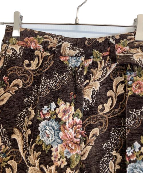 77circa（ナナナナサーカ）77circa (ナナナナサーカ) ゴブランパンツ ブラウン サイズ:記載なしの古着・服飾アイテム